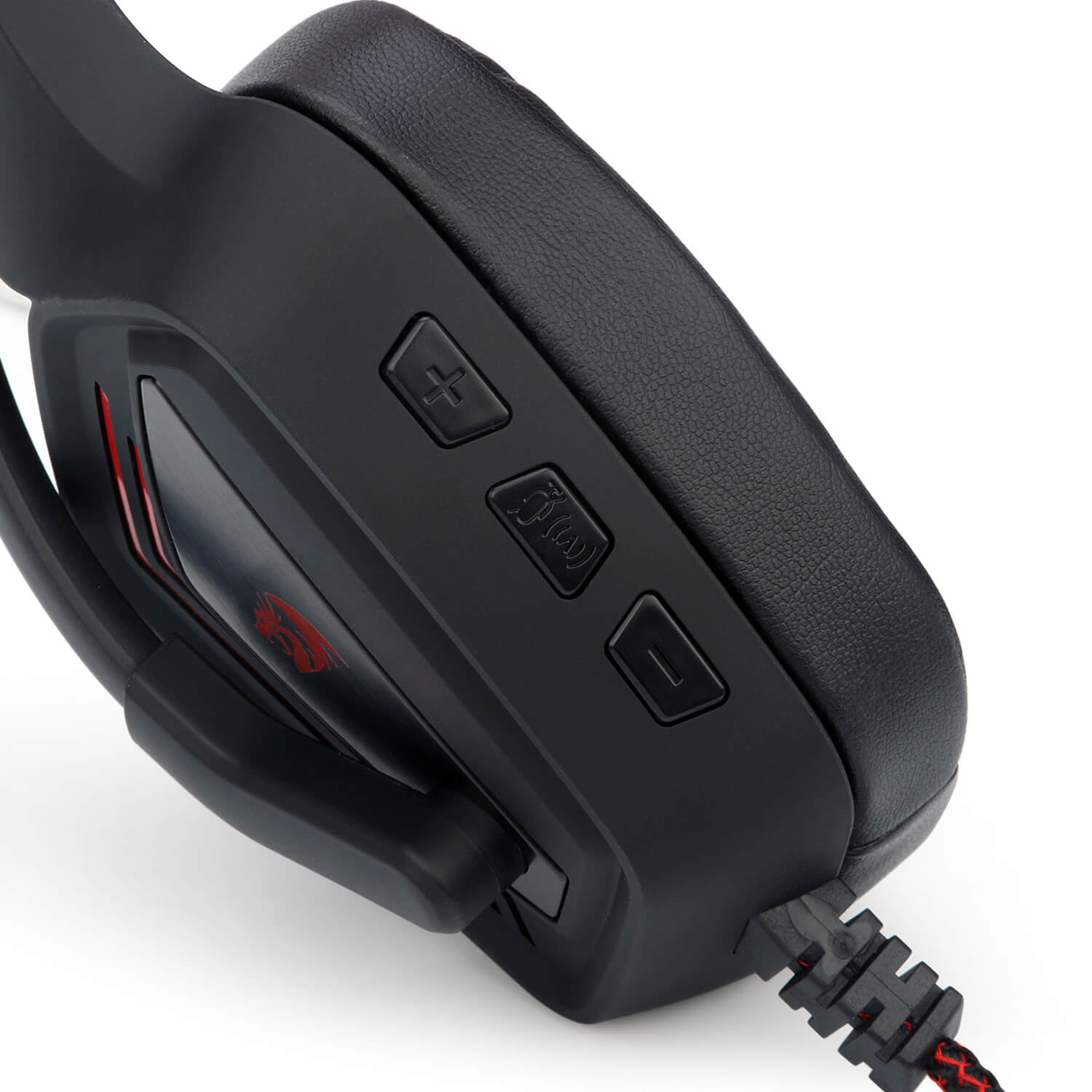 Redragon H310 Muses Wired Gaming Headset, 7.1 Surround-Sound, Pro-Gamer Headphone with Volume Control, Swiveling Noise-Cancellation Microphone, Compatible with PC, PS4/3 and Nintendo Switch Redragon H310 Muses Wired Gaming Headset, 7.1 Surround-Sound, Pro-Gamer Headphone with Volume Control, Swiveling Noise-Cancellation Microphone, Compatible with PC, PS4/3 and Nintendo Switch